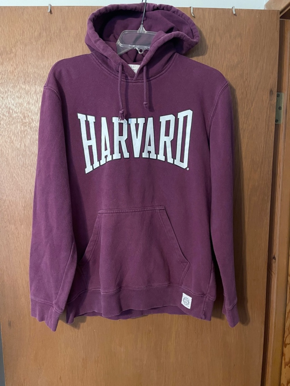 Harvard Maroon Hooded Sweatshirt
